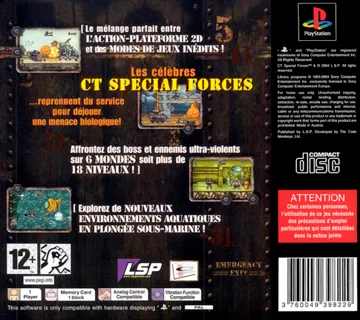 CT Special Forces 3 - Bioterror (EU) box cover back